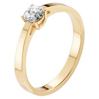 Cara Diamanti Дамски пръстен от жълто злато с диамант Cara Diamanti K101-10012Y (K101-10012Y)