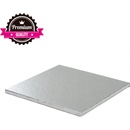 Decora Podnos pevný strieborný štvorec 30x30cm