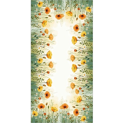 4sleep Ubrus louka s máky 50x100cm
