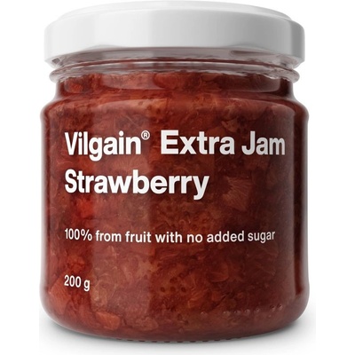 Vilgain extra Jam jahoda bez přidaného cukru 200 g – Zboží Dáma