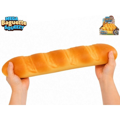 Mega Squeeze XXL antistresová mačkacia bageta 38 cm
