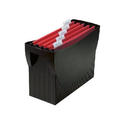 Бокс за папки за картотека Swing, черен (1070220130)