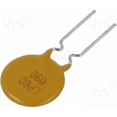 WAYON LP60-090F Pojistka: polymerová PTC; THT; 900mA; Imax: 40A; Ipřep max: 4,5A