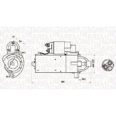 Startér MAGNETI MARELLI 063721423010