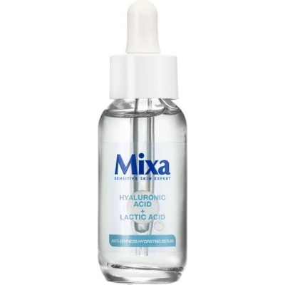Mixa Hyaluronic Acid + Lactic Acid Anti-Dryness Hydrating Serum хидратиращ серум за лице 30 ml за жени