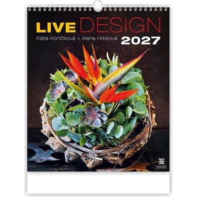 Kalendár 2026 Live Design Exclusive, 45 x 52 cm