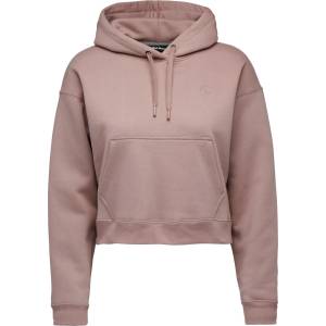 Black Diamond Дамски суичър Black diamond Women's Crop Pullover Hoody Hoodie - Pale Mauve (117-2483-0314)