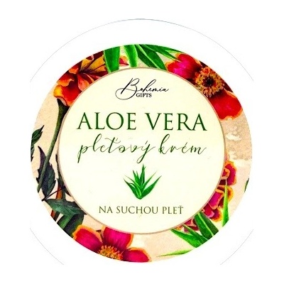Bohemia Gifts & Herbs Aloe Vera pleťový krém 200 ml