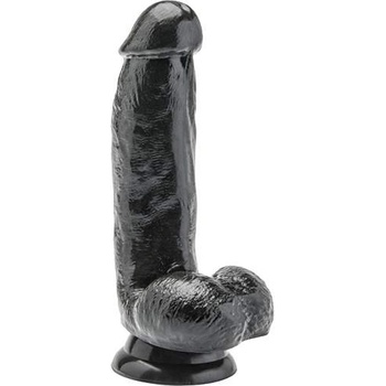 Image 1 of ToyJoy Лепяща се пенис отливка "get real black" 17 см