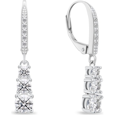 Brilio Silver náušnice EA1012W