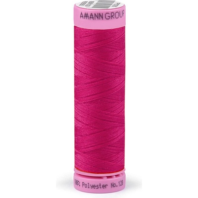 Stoklasa Polyesterové nitě návin 100 m Aspo Amann Balení: 5 ks, Varianta: 1417 Festival Fuchsia 1417 Festival Fuchsia