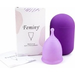 Test Feminy Sada Menštruačný kalíšok + sterilizér Barva Fialová Velikost S Recenzia Feminy Sada Menštruačný kalíšok + sterilizér Barva Fialová Velikost S