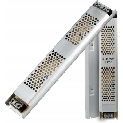 LED zdroj 12V 400W Montážní Modulární pro Pásky MONO RGB Transformátor