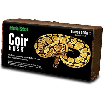 HabiStat Coir Coarse Husk 500 g