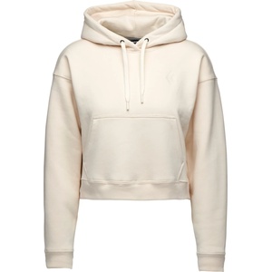 Black Diamond Дамски суичър Black Diamond Women's Crop Pullover Hoody Hoodie - White (117-2483-0414)