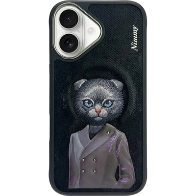 Nimmy Magnetic fashion cute pet MagSafe калъф за iPhone 16 - черен (6971080310409)