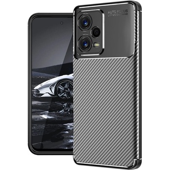 Image 1 of Xiaomi Redmi Note 12 Pro+ 5G Удароустойчив Carbon Fiber Калъф и Протектор