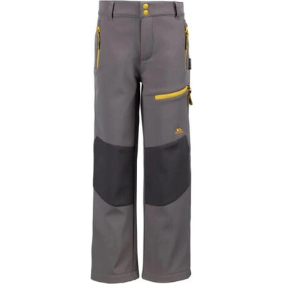 Trespass dětské softshellové Outdoor kalhoty Hurry šedá