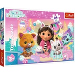 Trefl Пъзел Trefl от 24 макси части - Котешкият свят на Габи (14381) - baby