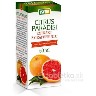 Virde Citrus paradisi grepový extrakt 50 ml
