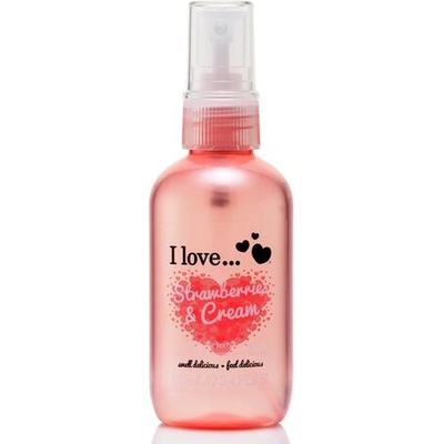 I Love Strawberries & Cream Body Spritzer Спрей за тяло 100 мл