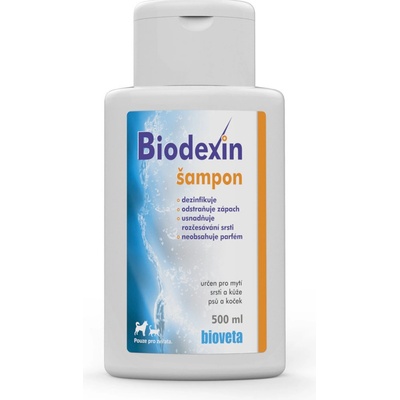 Biodexin šampón s chlorhexidínom 500 ml
