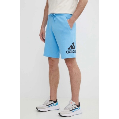 adidas bavlněné šortky IS0001 modrá