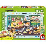 Schmidt Spiele Детски пъзел Schmidt от 150 части - Игриви котки (56533) - ozone