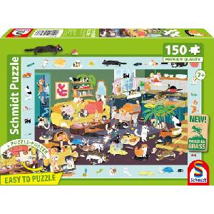 Schmidt Spiele Детски пъзел Schmidt от 150 части - Игриви котки (56533) - ozone
