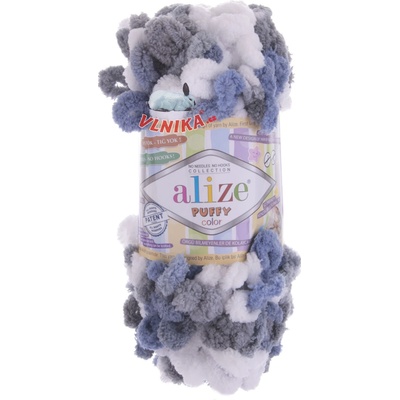 Alize Příze Puffy color Varianta: 6075