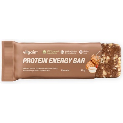 Vilgain Protein Energy Bar – arašidy 40 g