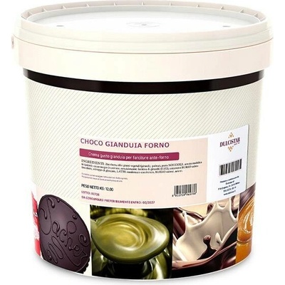 Dulcistar Krém lískooříškový s kakaem Gianduja termostabilní 12 kg