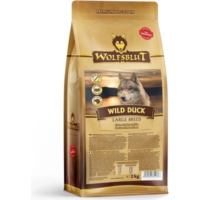 Wolfsblut Wild Duck Large Breed kachna s brambory 2 kg