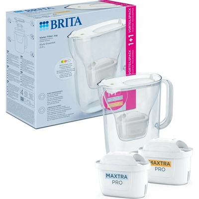 Brita Style ESS 2,4 l biela + filtre PO + PL 2 ks