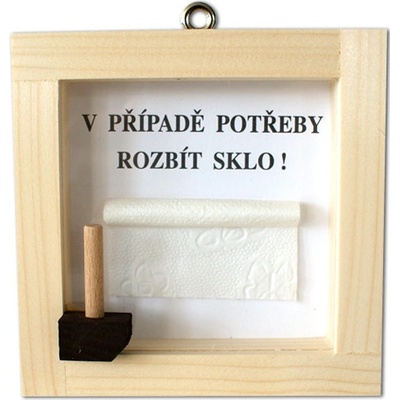 KupMa Obrázok Prvá pomoc - WC papier CZ