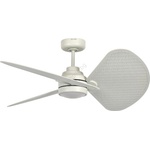 Lucci Air 21325449-LED с димер и вентилатор SABLE, 1xGX53/12W/230V, CCT (регулируема цветна температура), Ø 91, 5 см, кремав +ДУ (FAN00318)