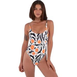 Hurley Бански костюм Hurley Creek swimsuit - White (Creek Bone)