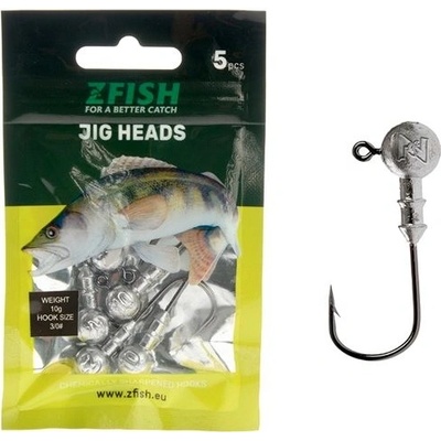 ZFISH Jig Hlavička veľ.4 12g 5 ks
