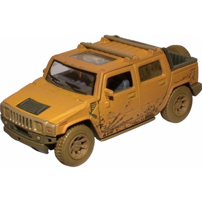 Kinsmart Hummer H2 SUT 2005 žlutooranžová 1:40