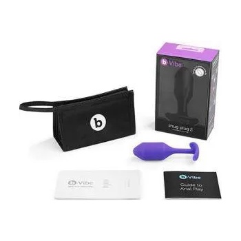 b-Vibe Анален разширител с тежест размер m, Лилав, 7750