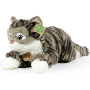 Rappa Плюшена сива котка таби 40 см eco-friendly (221154)