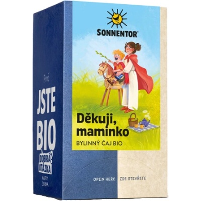Sonnentor Děkuji maminko bylinný čaj porcovaný Bio 18 x 1,5 g