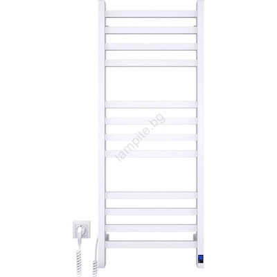 Navin Лира за баня AVANGARD с термостат, 227 Вт, 120 x 48 см, бяла, лява (NV0021)