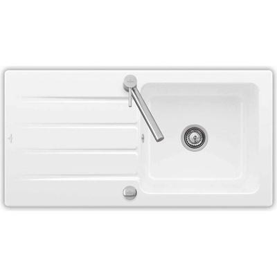 Villeroy & Boch Keramický drez 335002R1 alpská biela