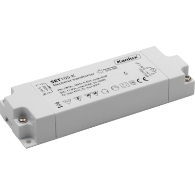 Transformátor elektronický Kanlux SET105-K 230/12VAC 35-105W 01426