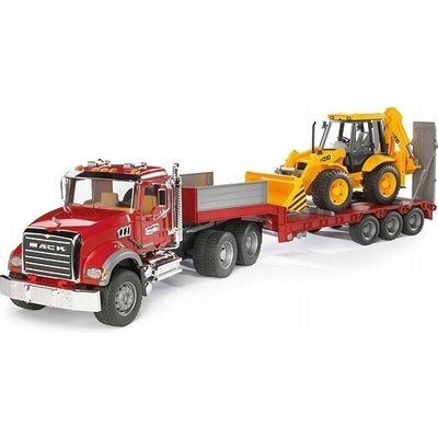 Bruder Nákladné auto MACK viacfarebné s návesom 1:16