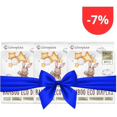 Woopies EKO MINI 3-8kg Wooden Spoon 3x36ks