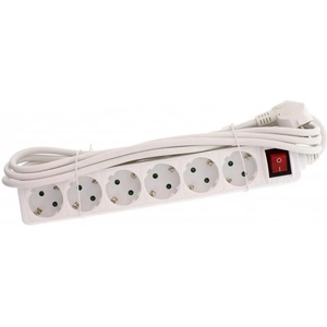 Well 6 Plug 3 m Switch (EXTS-6S3M-SW-WL)