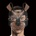 LoveToy Rebellion Reign Classic Pup Mask Black-Brown