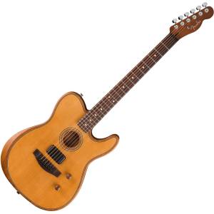 Fender Acoustasonic Standard Telecaster Aged Natural Електро-акустична китара